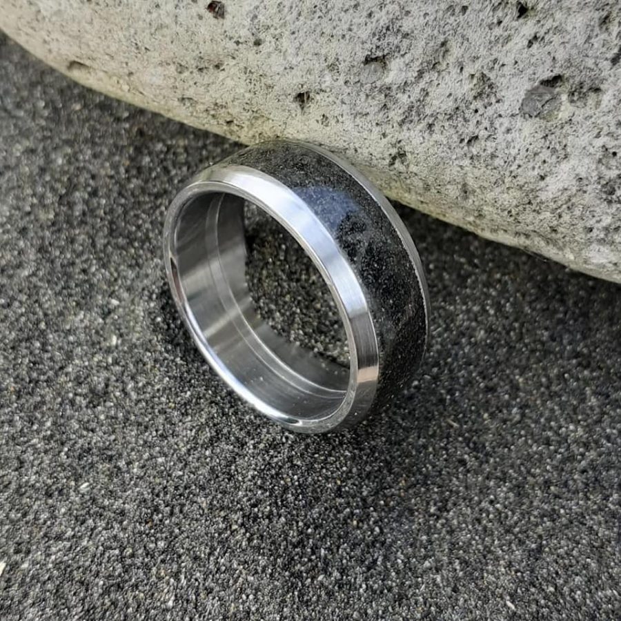 Your Special Beach (Custom Ring) - Stainless Steel Core - Image 3