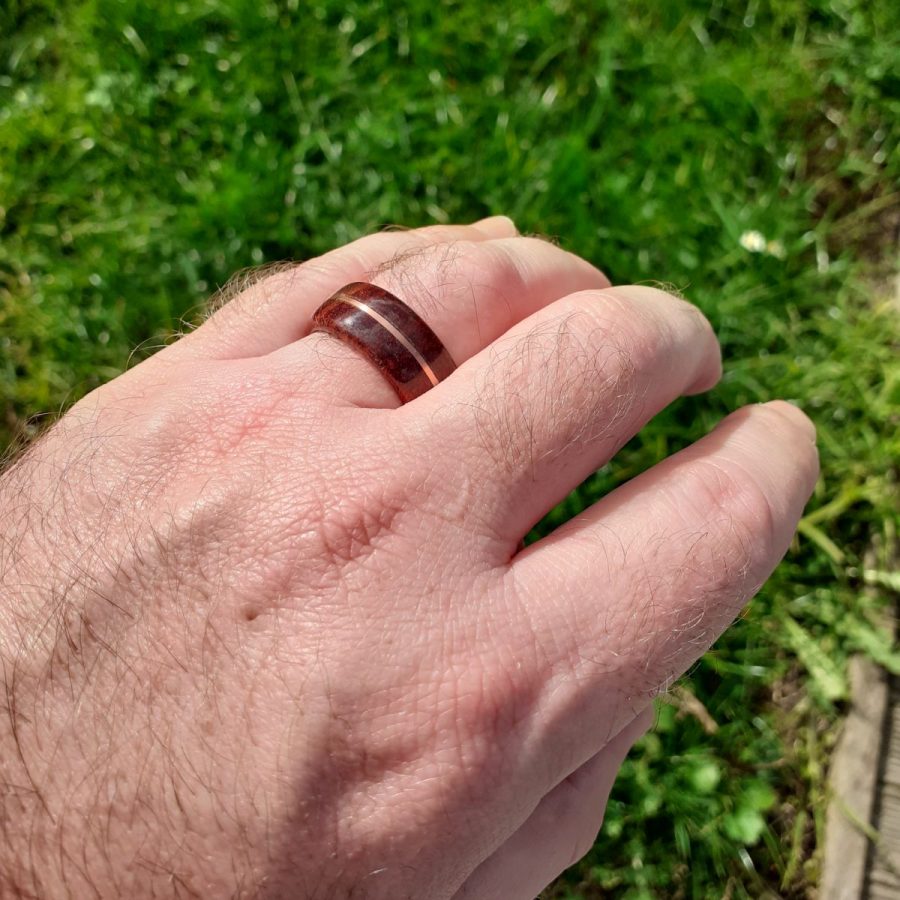 Exotic Jarrah Wood with Copper Band - Image 5