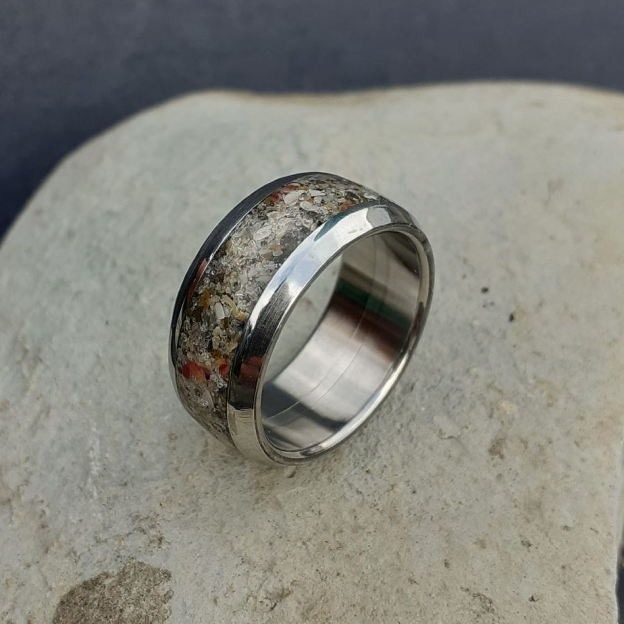 Coromandel Rings Beach Sand Ring – Beach Art Series - Image 4