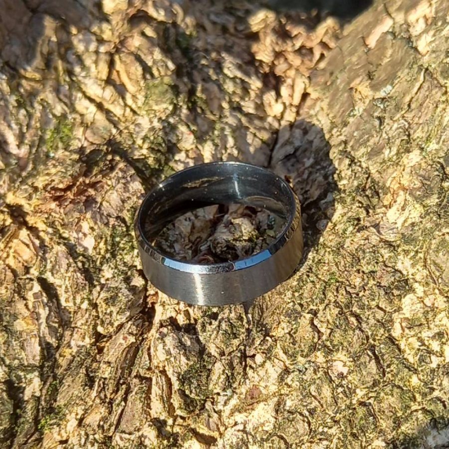 Men's Black Titanium Ring (TOUGH) - Image 7