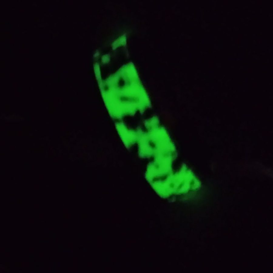 Malachite Glow Stone Ring - Image 4