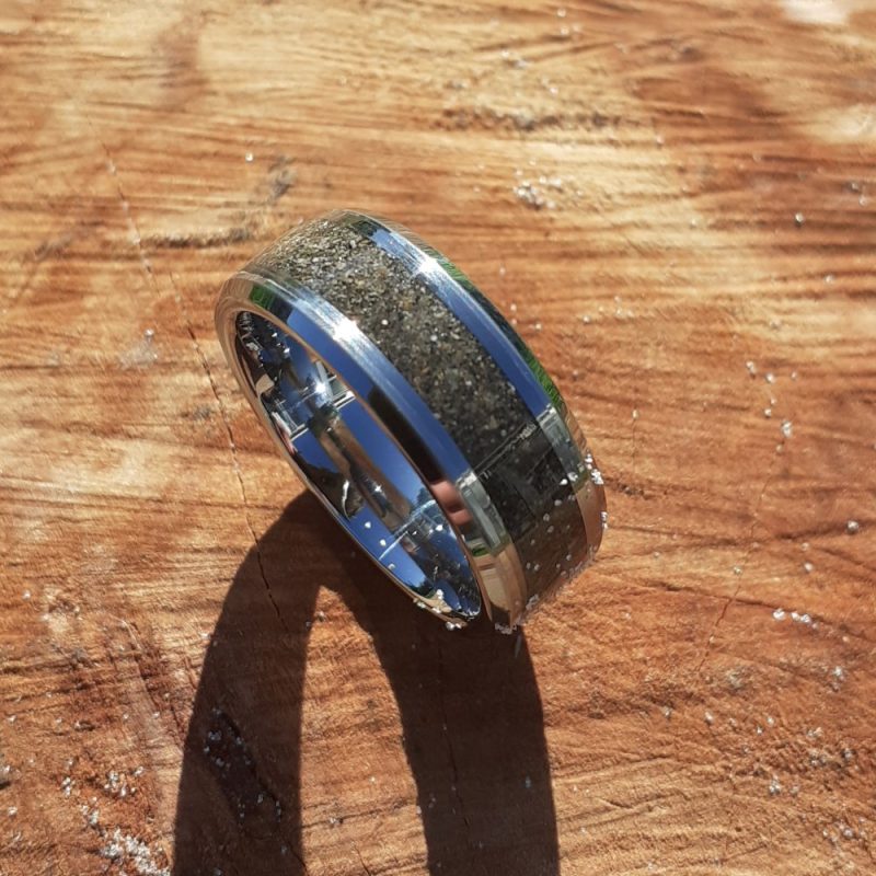 Your Special Beach (Custom Ring) - Tungsten Core