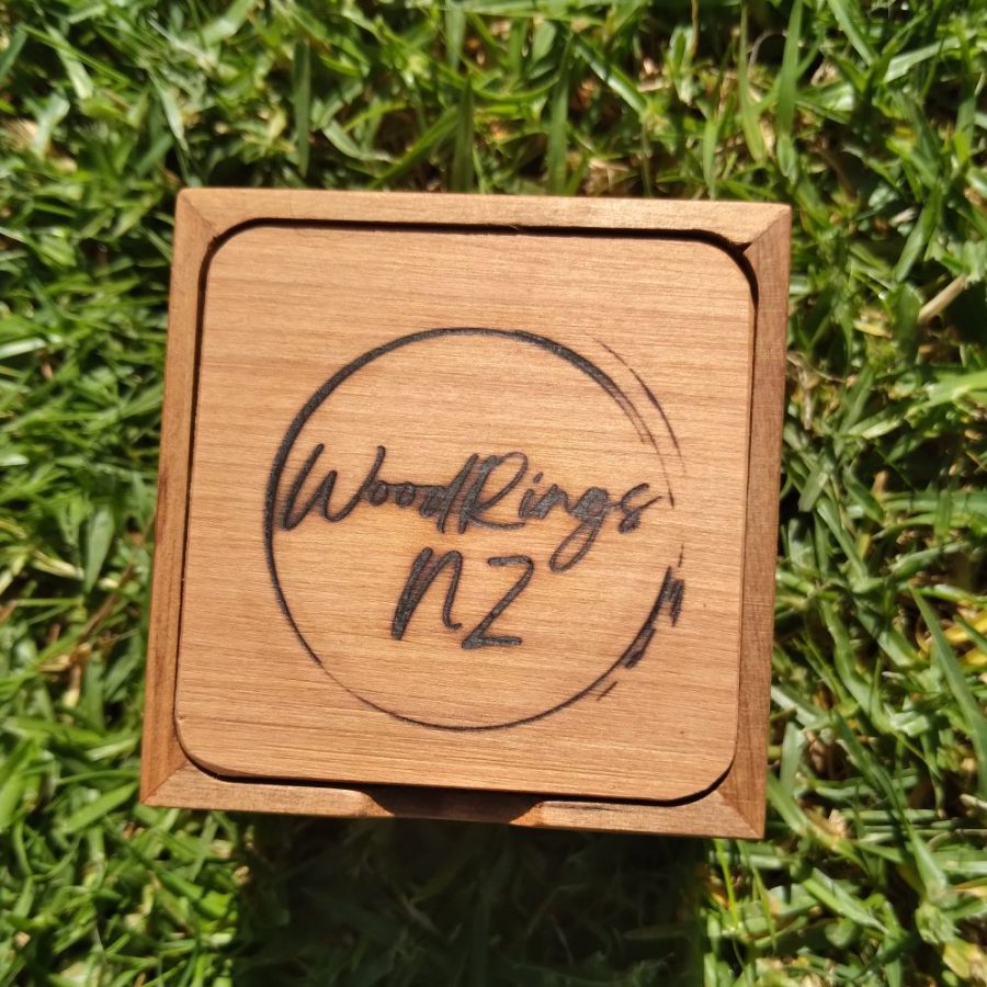 NZ Rimu Ring Box  ( Repurposed - Limited Supply ) - Image 2